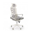 Кресло компьютерное HALMAR VESUVIO 2 серый/белый